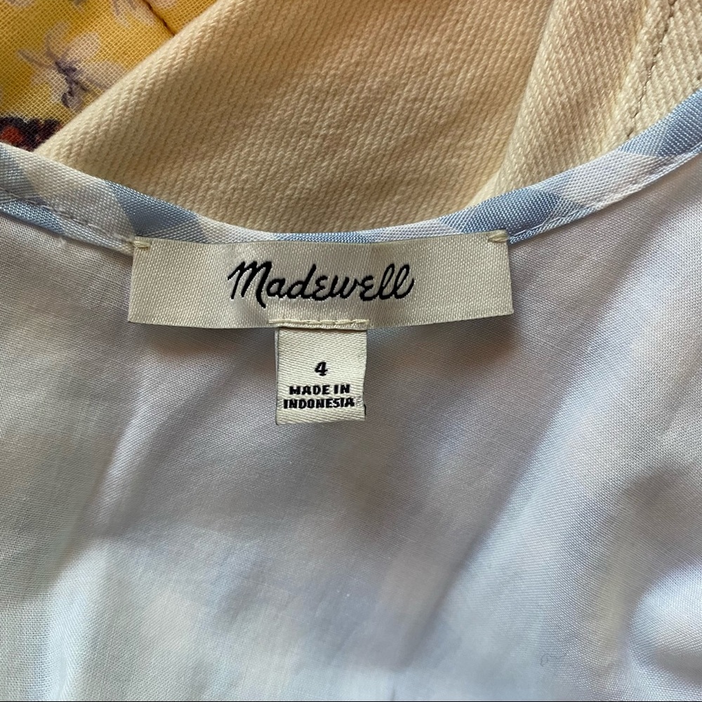 Madewell gingham mini dress - Picture 5 of 5
